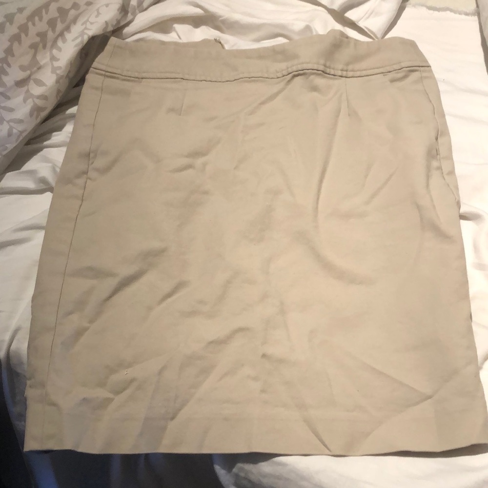 Banana Republic Khaki Pencil Skirt